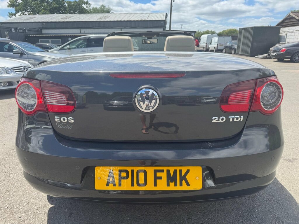 Volkswagen EOS Convertible White #9