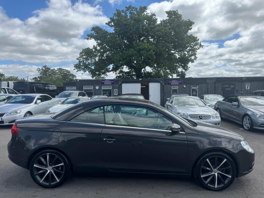 Volkswagen EOS Convertible White #41