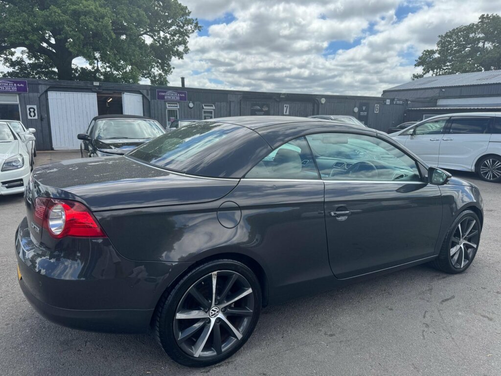 Volkswagen EOS Convertible White #42