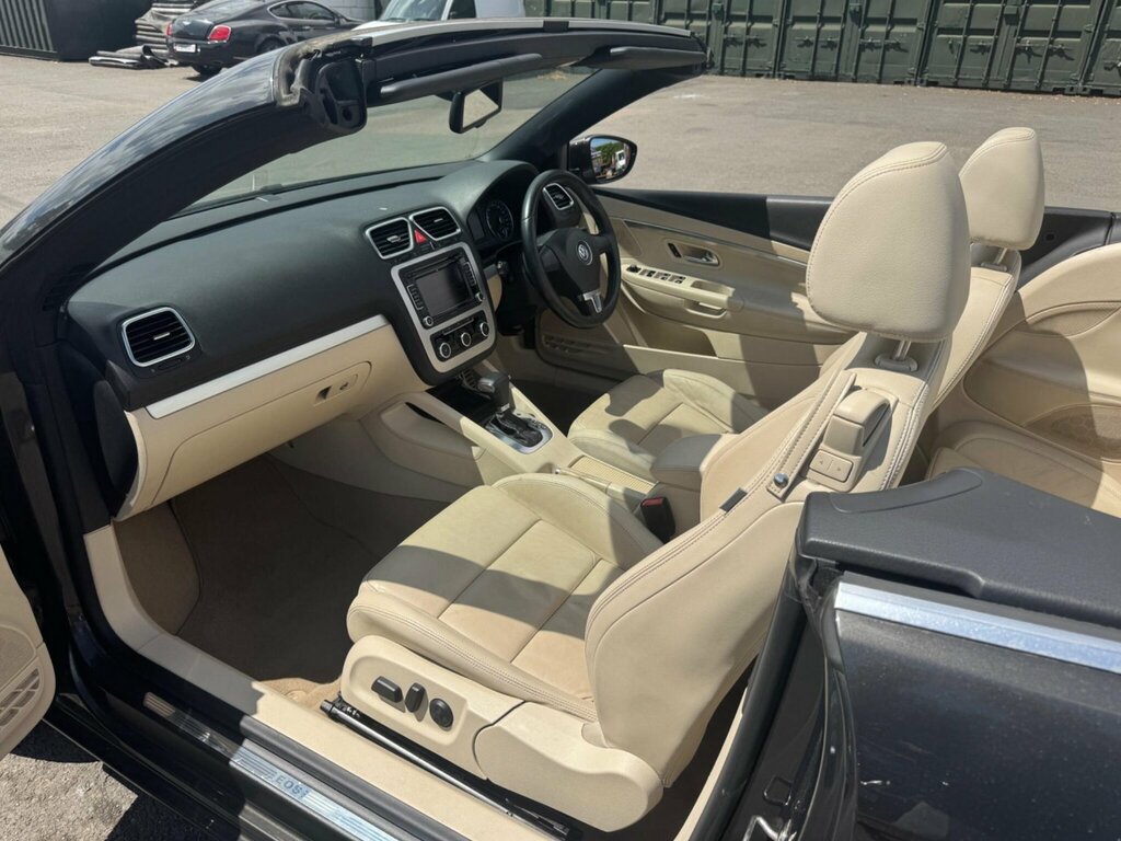 Volkswagen EOS Convertible White #30