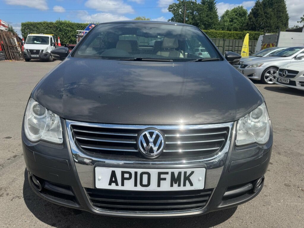 Volkswagen EOS Convertible White #40