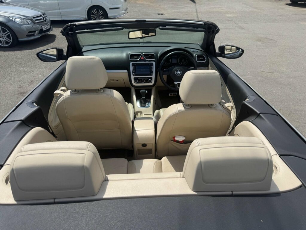 Volkswagen EOS Convertible White #10