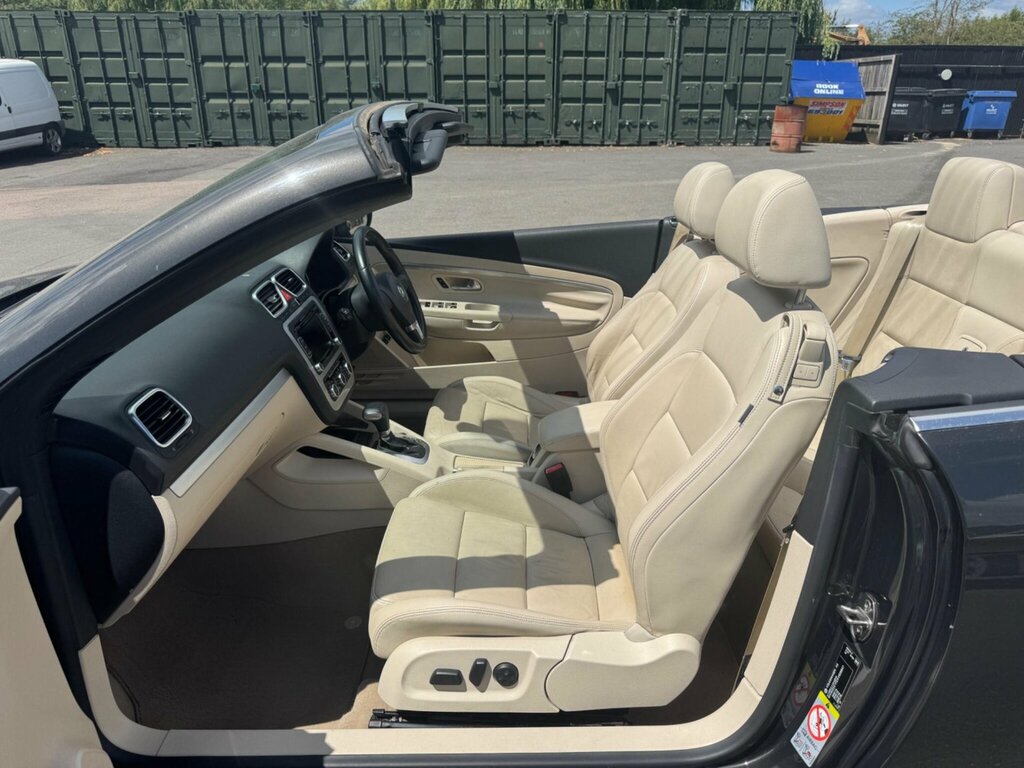 Volkswagen EOS Convertible White #28