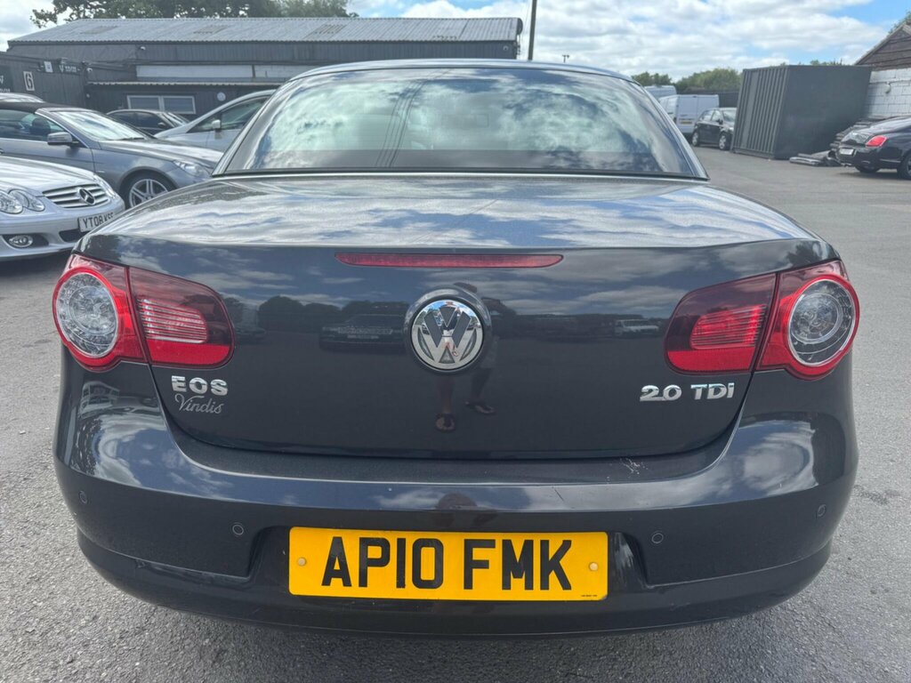Volkswagen EOS Convertible White #11