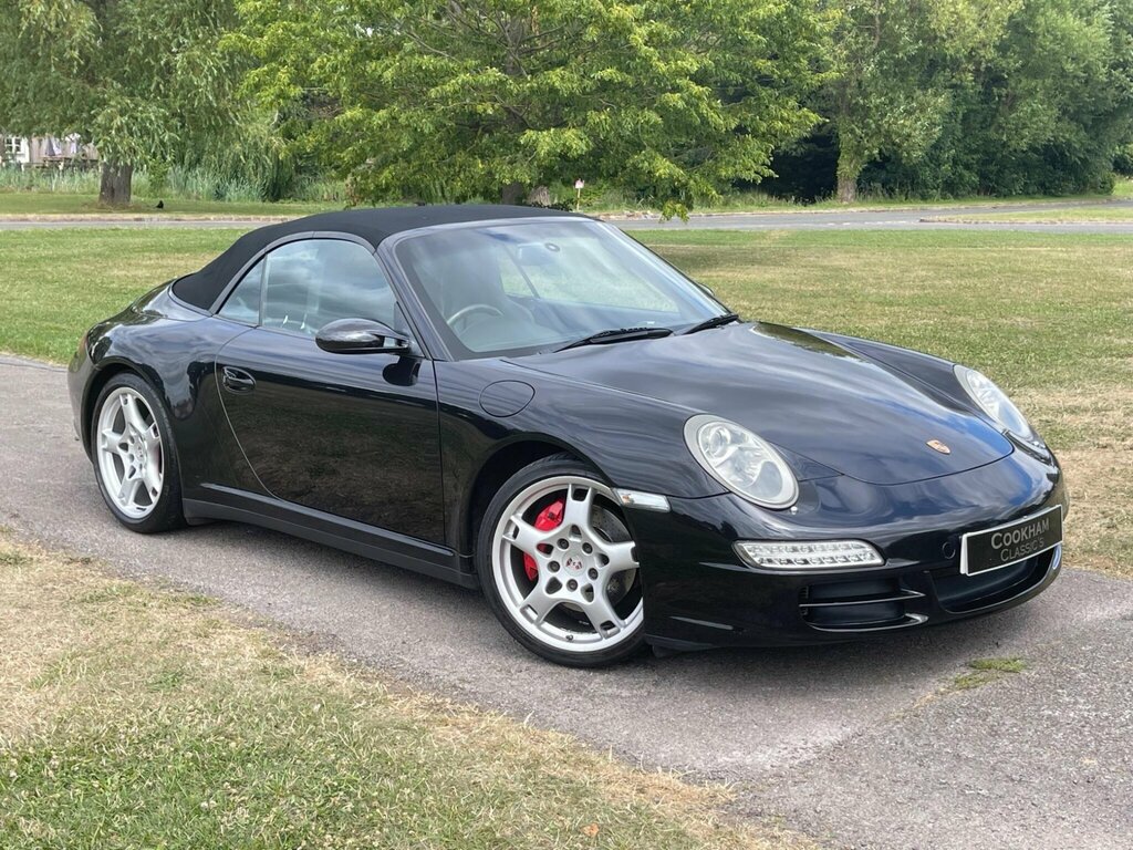 Porsche 911 3.8 997 Carrera 4S Cabriolet Awd Black #6