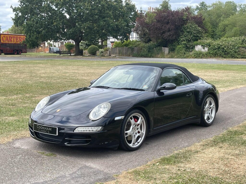 Porsche 911 3.8 997 Carrera 4S Cabriolet Awd Black #3
