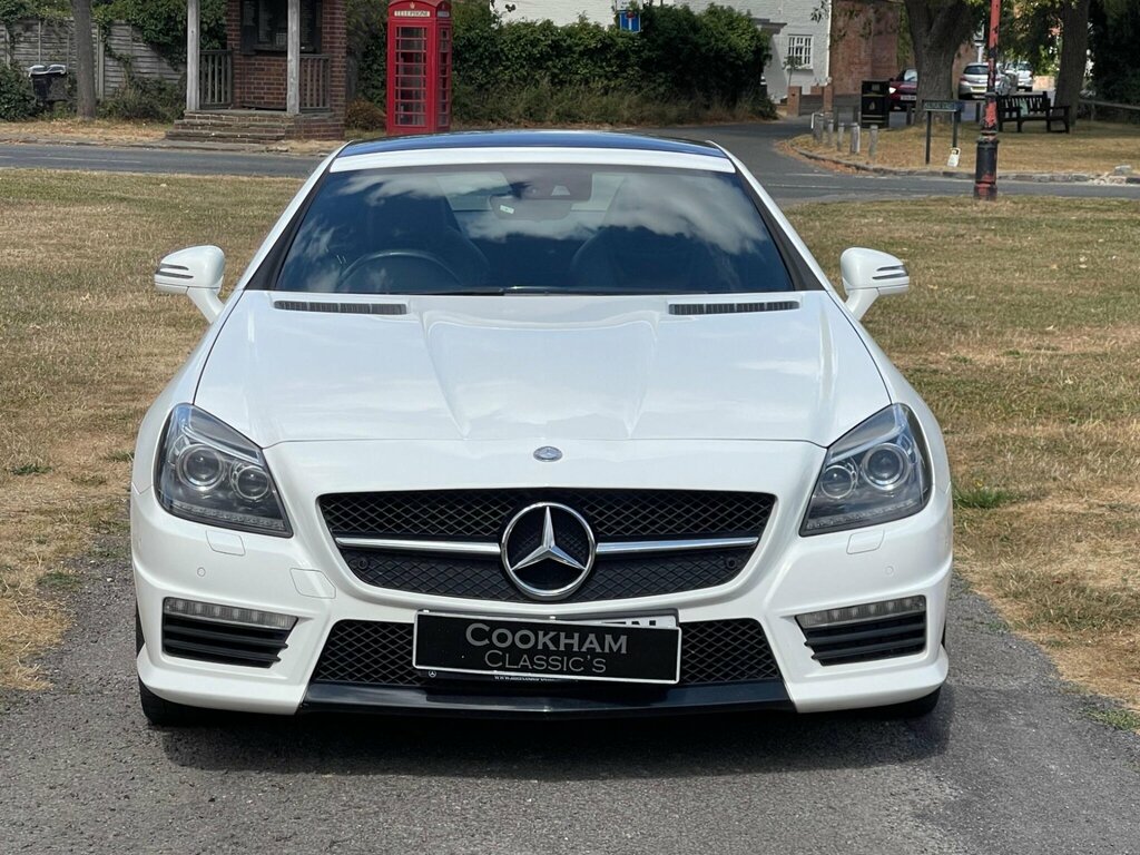 Mercedes-Benz SLK 5.5 Slk55 V8 Amg Convertible Spds7gt E White #2