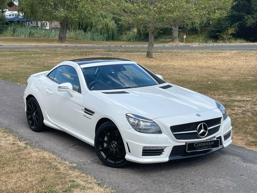 Mercedes-Benz SLK 5.5 Slk55 V8 Amg Convertible Spds7gt E White #6