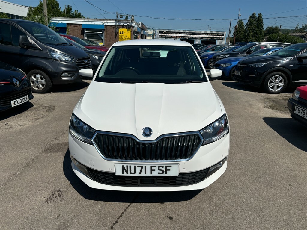 Skoda Fabia Se Drive Tsi NU71FSF White #2