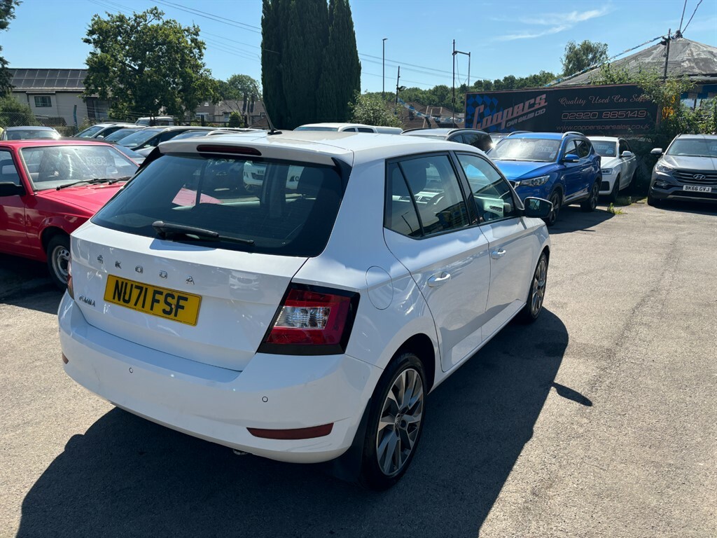 Skoda Fabia Se Drive Tsi NU71FSF White #6