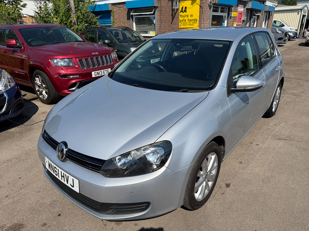 Volkswagen Golf Match Tdi WN61HVJ Silver #3