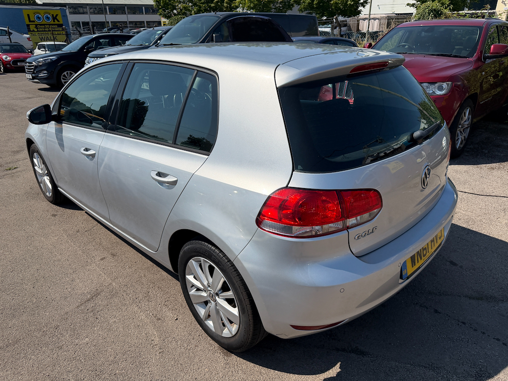 Volkswagen Golf Match Tdi WN61HVJ Silver #4