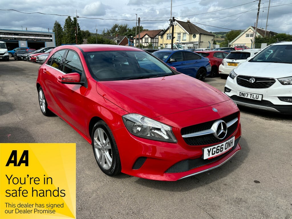 Mercedes-Benz A Class A 180 D Sport Red