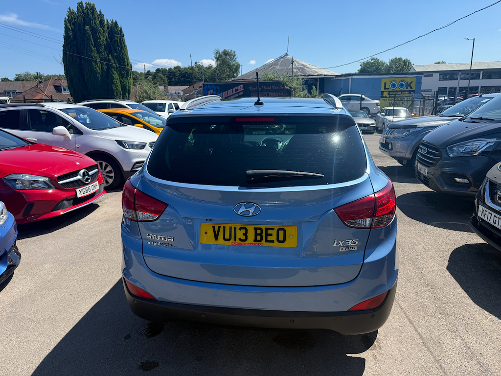 Hyundai Ix35 Crdi Premium Blue #5