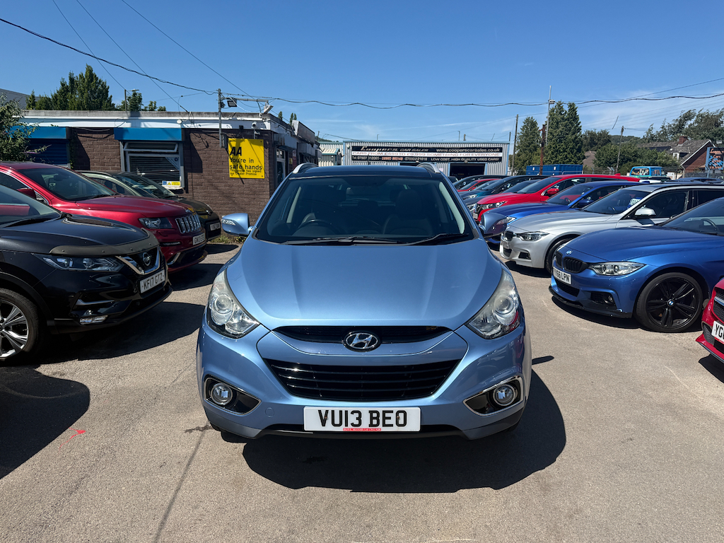 Hyundai Ix35 Crdi Premium Blue #2