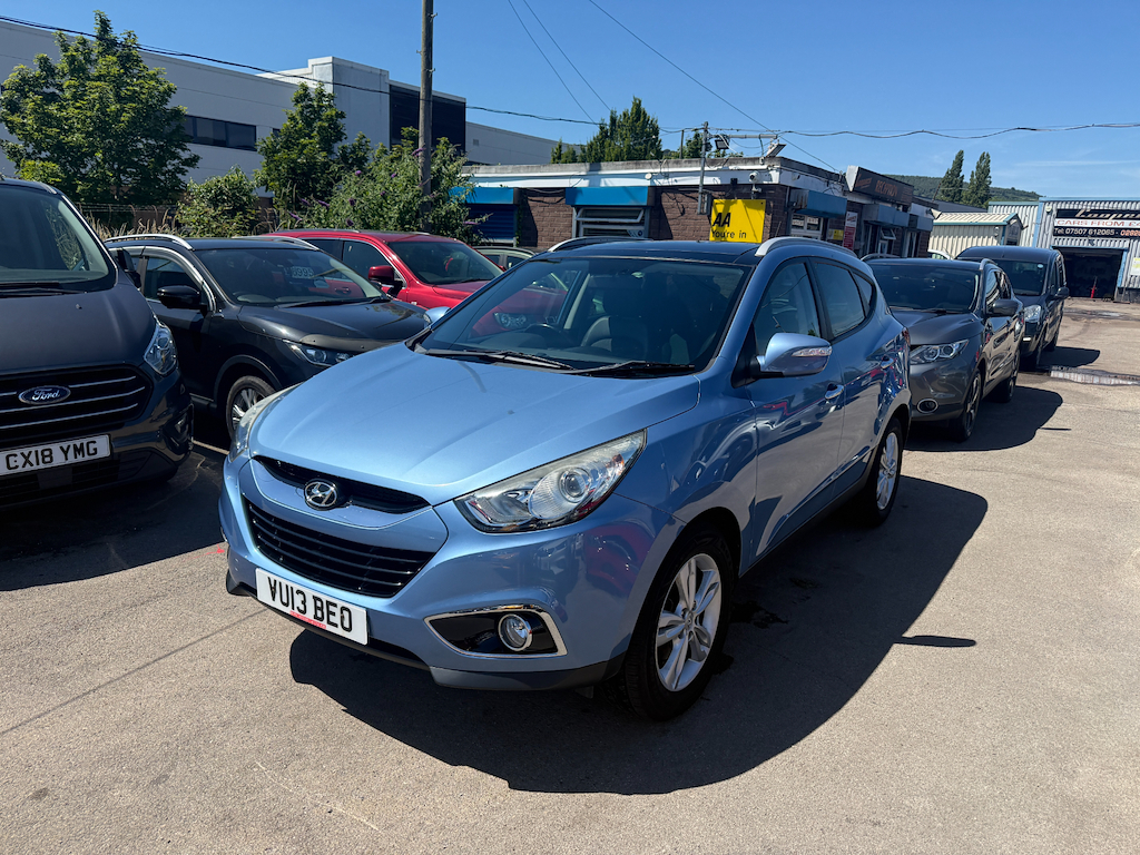 Hyundai Ix35 Crdi Premium Blue #3