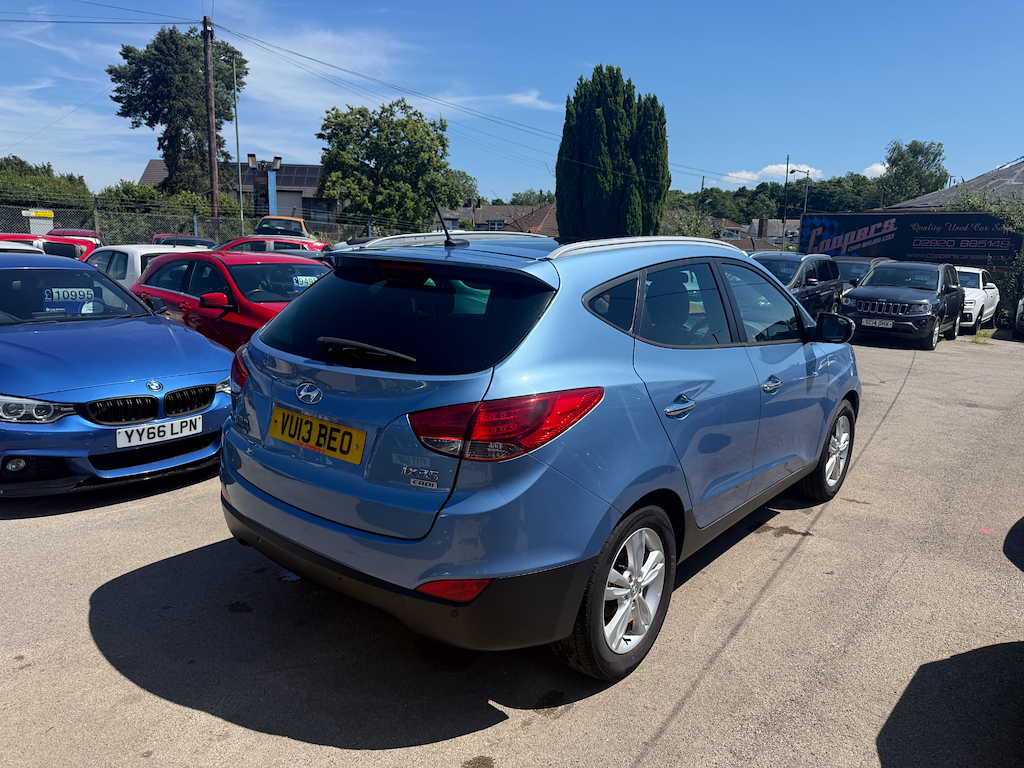 Hyundai Ix35 Crdi Premium Blue #6