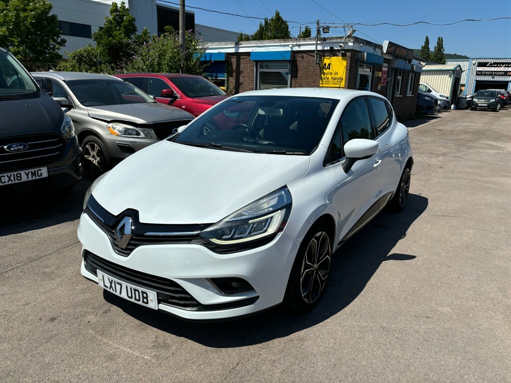 Renault Clio Dynamique S Nav Dci White #3