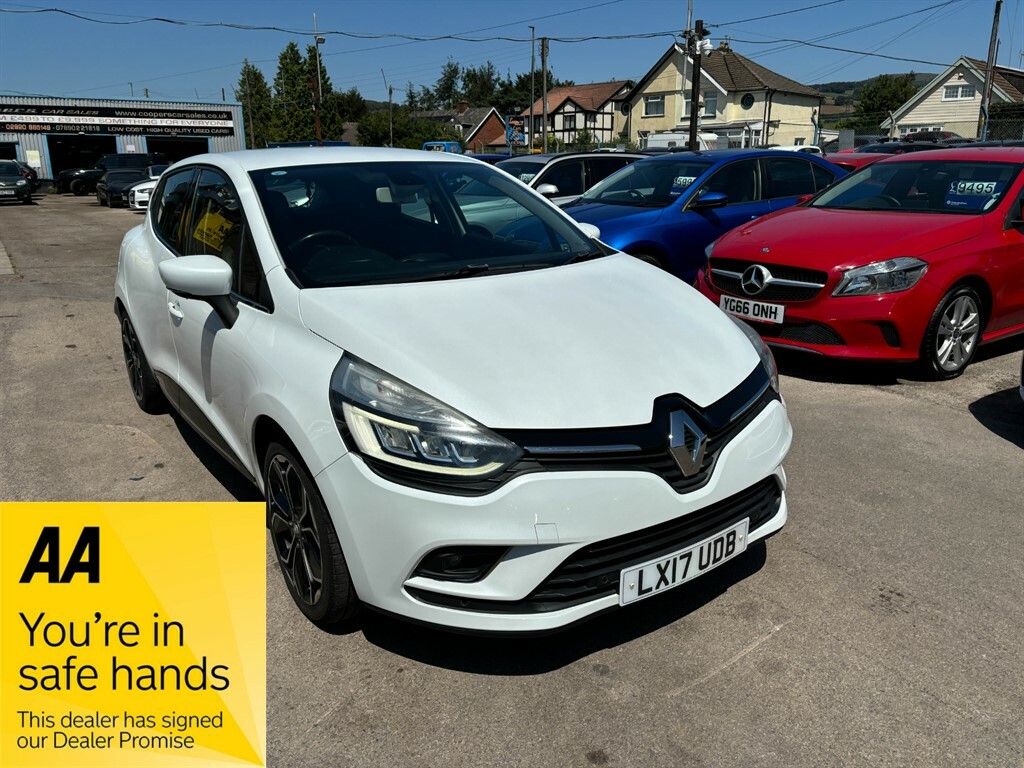 Renault Clio Dynamique S Nav Dci White