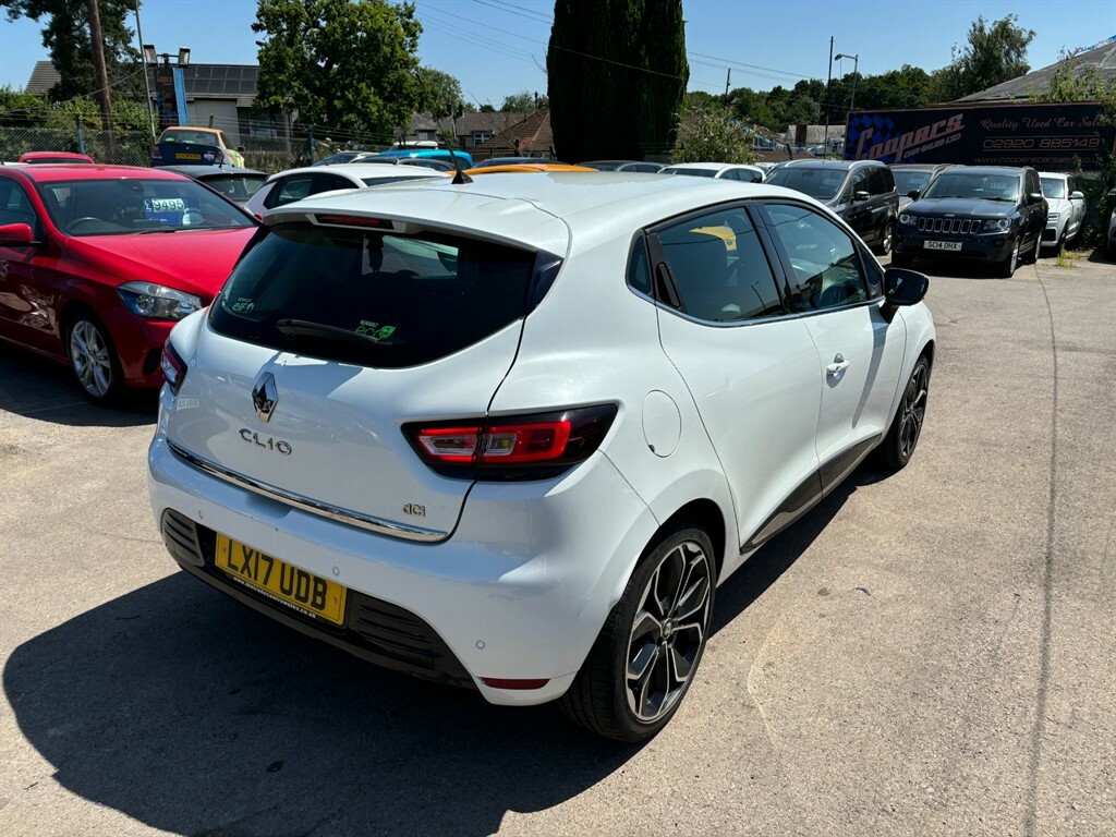 Renault Clio Dynamique S Nav Dci White #6
