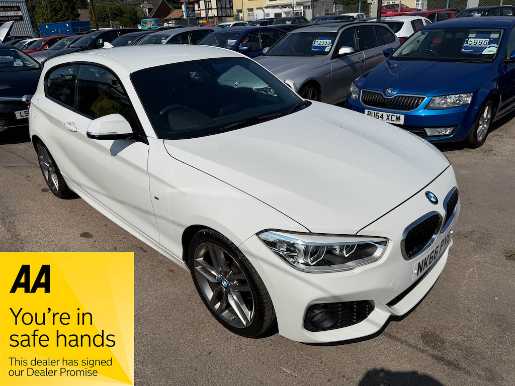 BMW 1 Series M Sport White