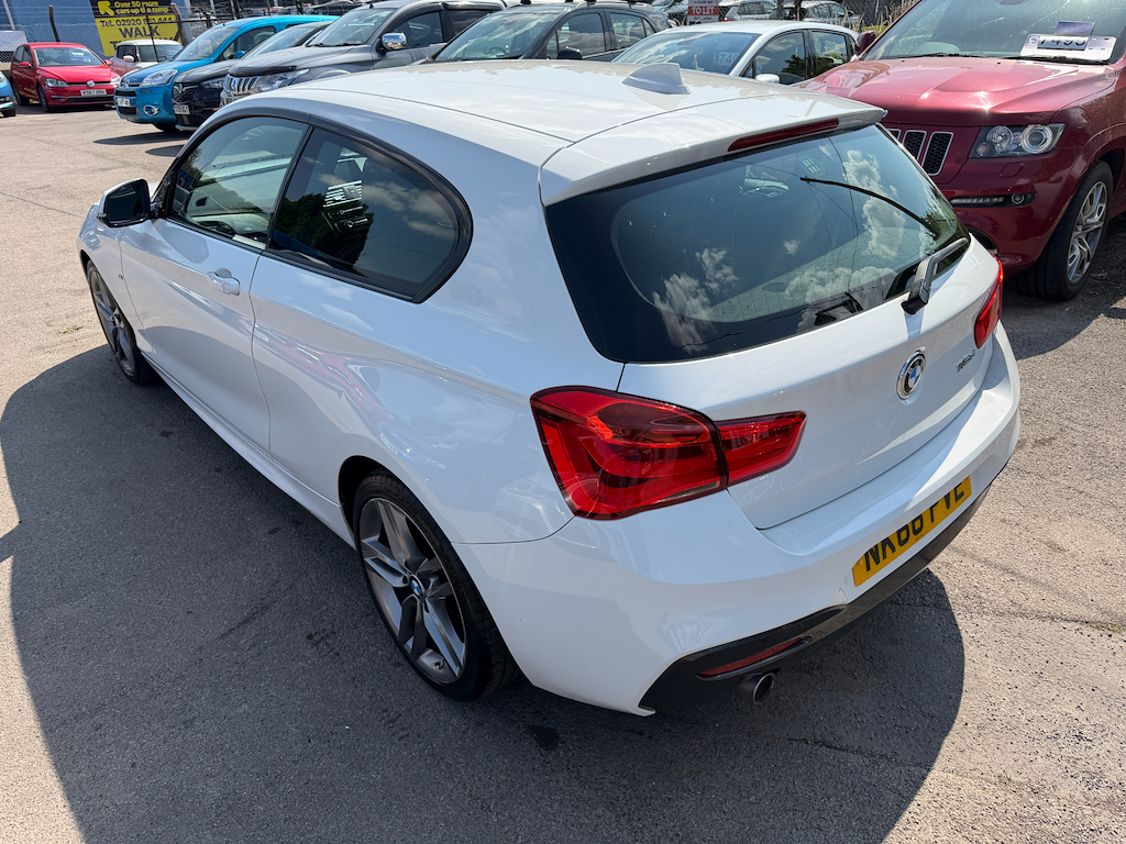 BMW 1 Series M Sport NK66PVE White #4