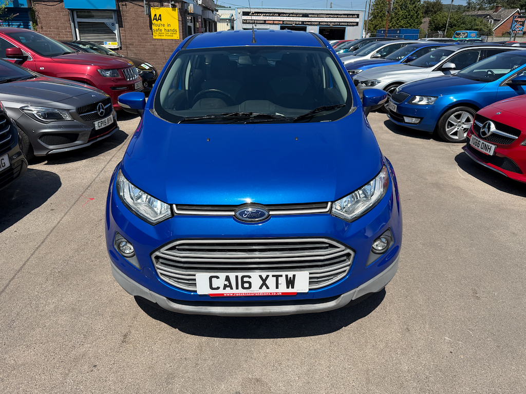 Ford Ecosport Zetec Blue #2