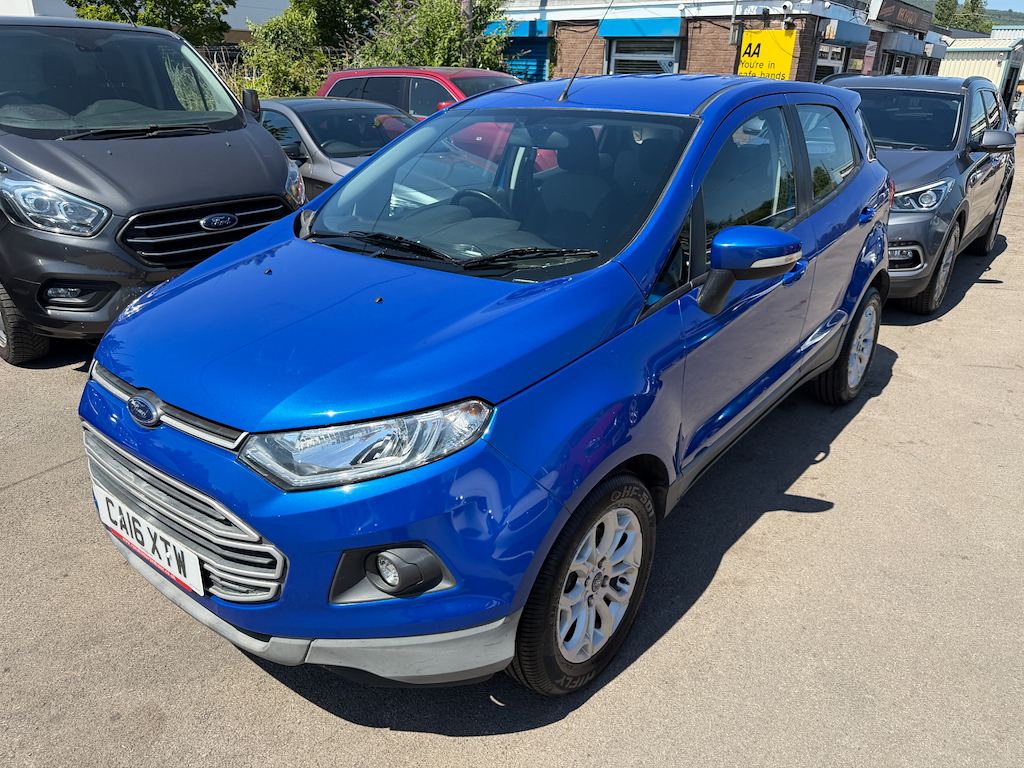 Ford Ecosport Zetec Blue #3