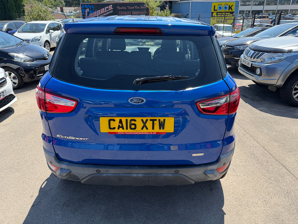 Ford Ecosport Zetec Blue #5