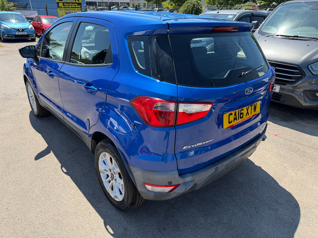 Ford Ecosport Zetec Blue #4