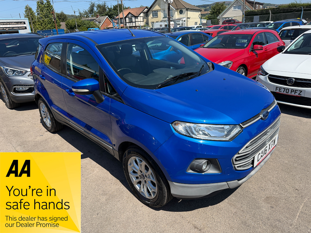 Ford Ecosport Zetec Blue
