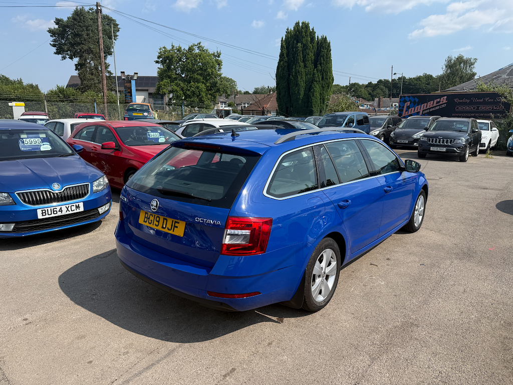 Skoda Octavia Se Technology Tdi Dsg BG19DJF Blue #6