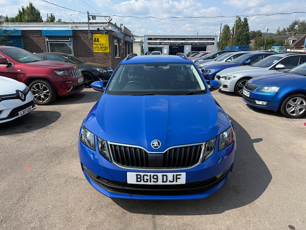 Skoda Octavia Se Technology Tdi Dsg BG19DJF Blue #2
