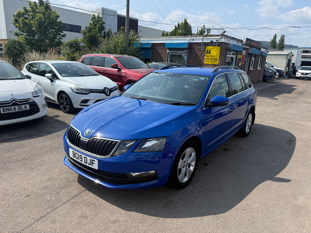 Skoda Octavia Se Technology Tdi Dsg BG19DJF Blue #3