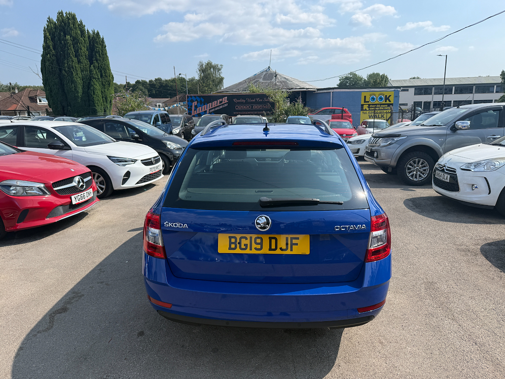 Skoda Octavia Se Technology Tdi Dsg BG19DJF Blue #5