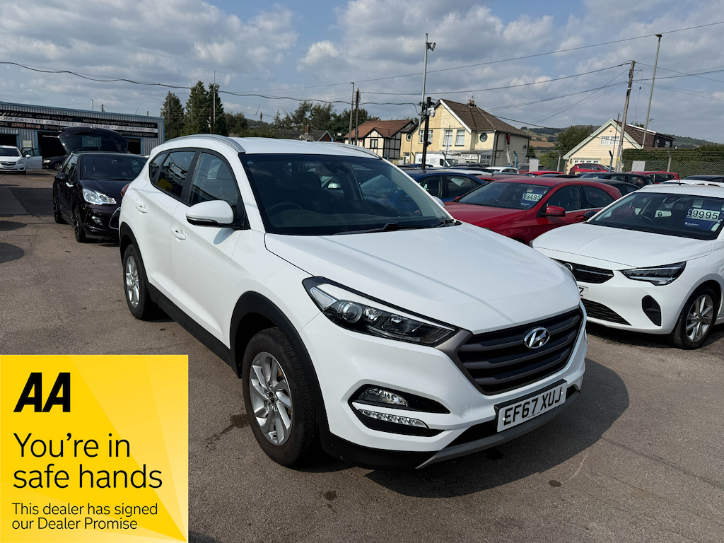 Hyundai Tucson Gdi Se Blue Drive White