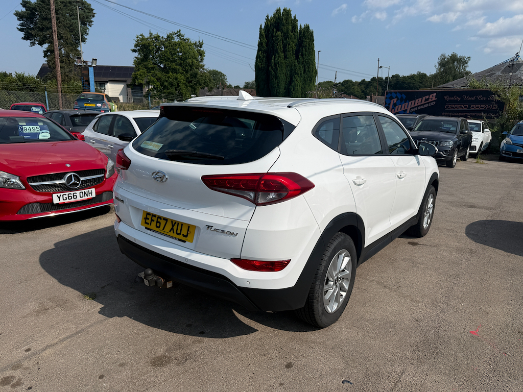 Hyundai Tucson Gdi Se Blue Drive White #6
