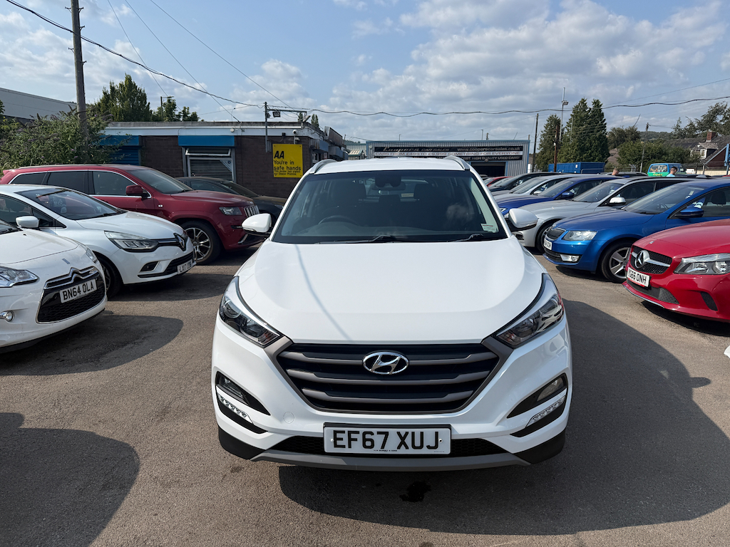 Hyundai Tucson Gdi Se Blue Drive White #2