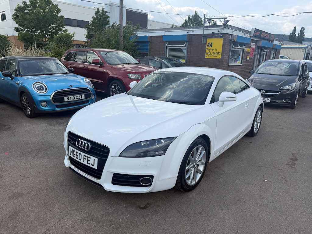 Audi TT Tdi Quattro Sport White #3