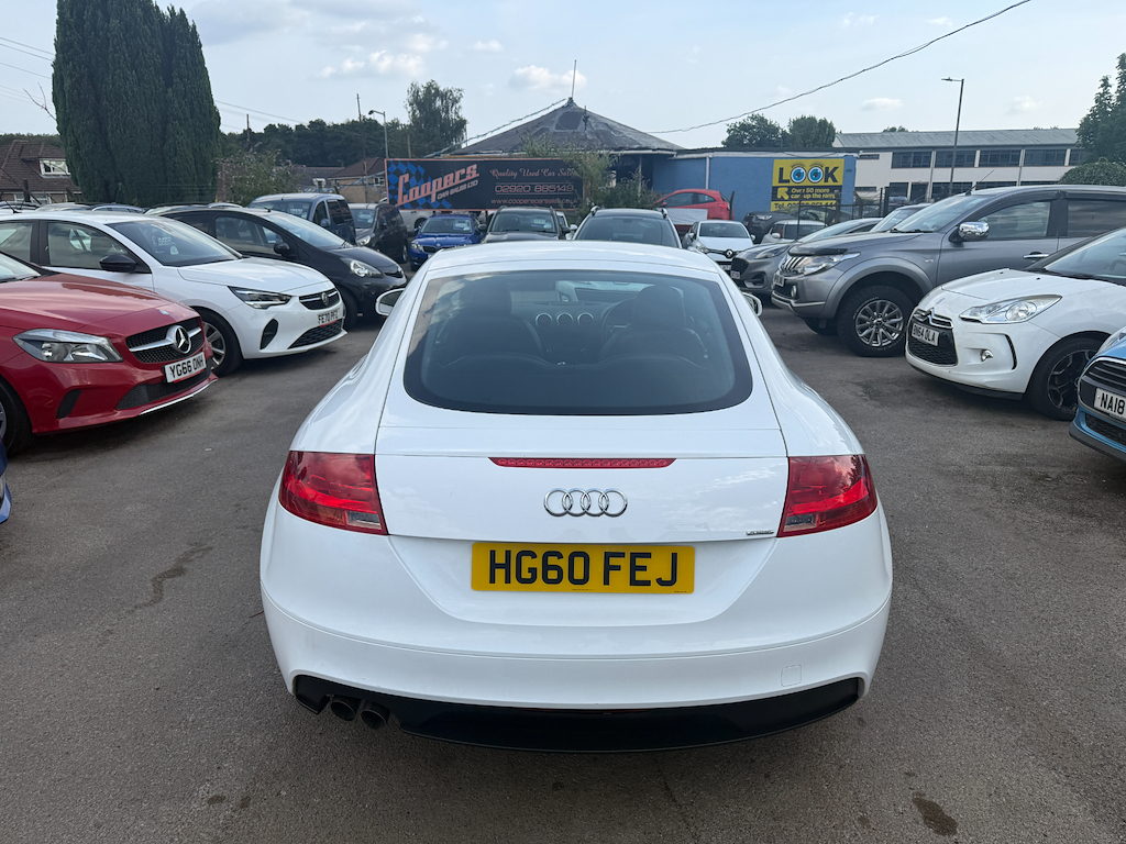 Audi TT Tdi Quattro Sport White #5