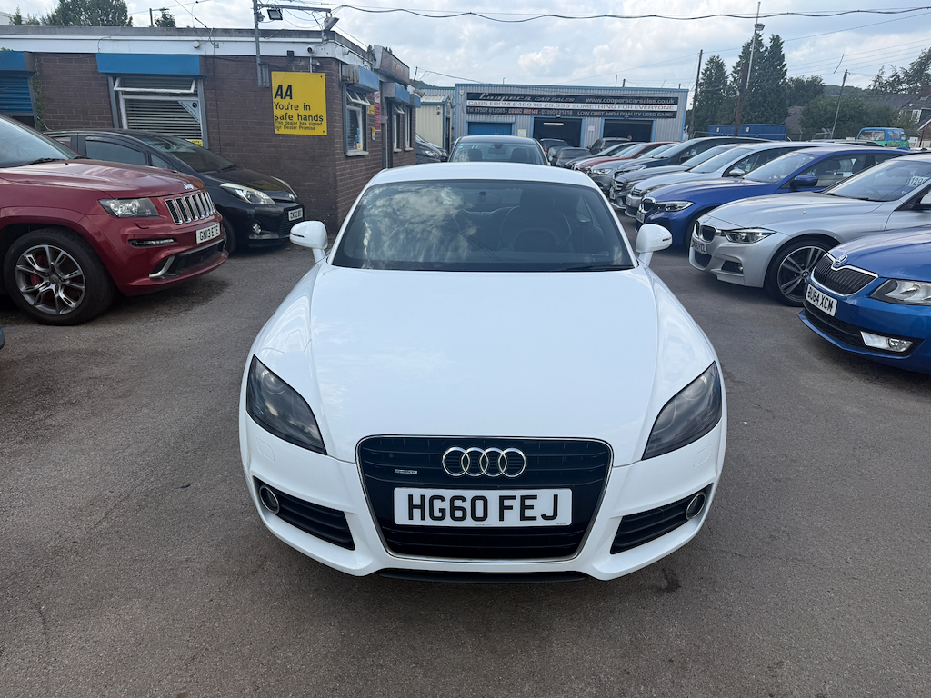 Audi TT Tdi Quattro Sport White #2