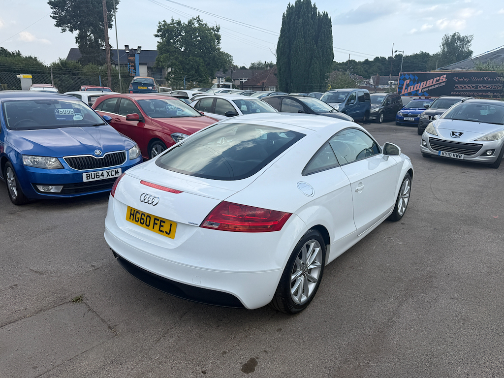 Audi TT Tdi Quattro Sport White #6