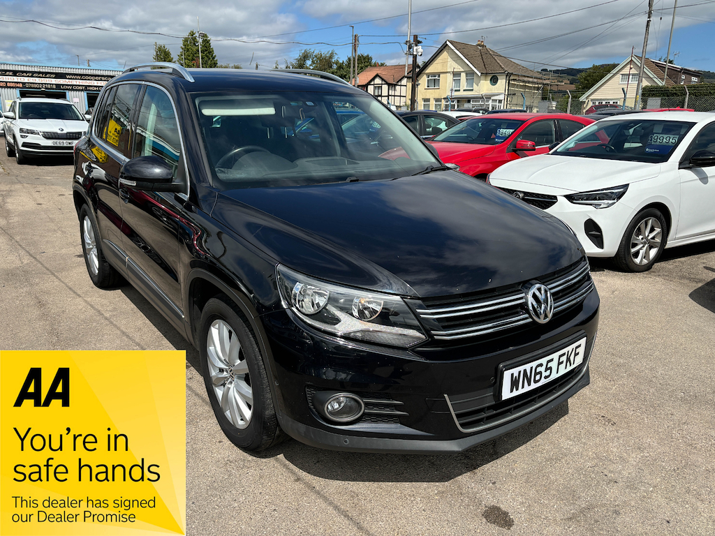 Volkswagen Tiguan Match Tdi Bluemotion Technology Black