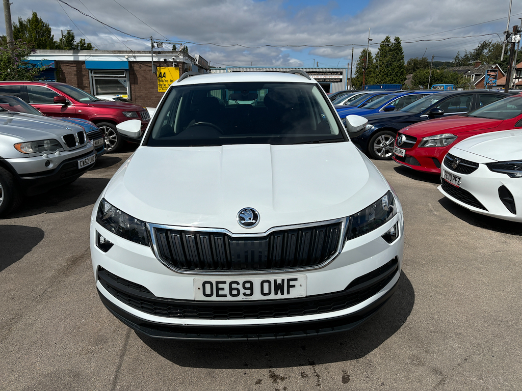 Skoda Karoq Se Technology Tsi White #2