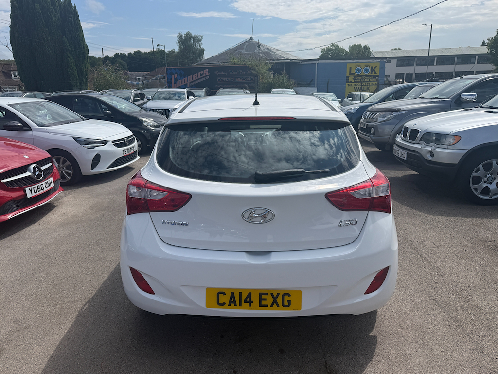 Hyundai I30 Classic White #5