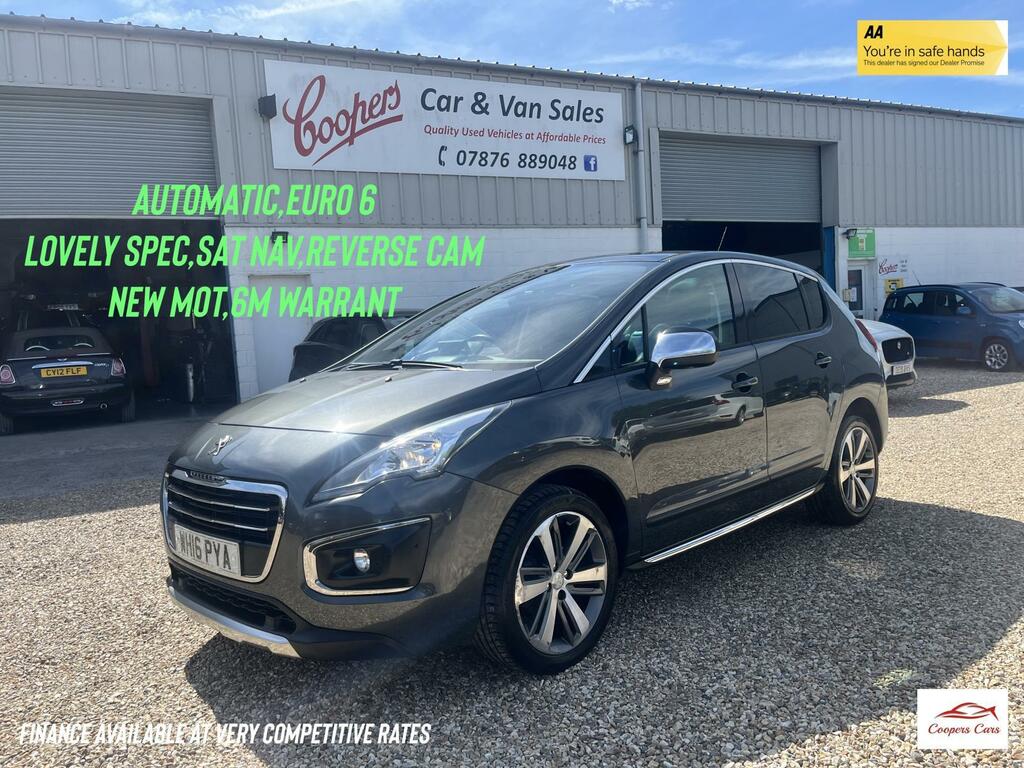 Peugeot 3008 1.6 Bluehdi Allure Suv Etg Euro 6 Ss Grey