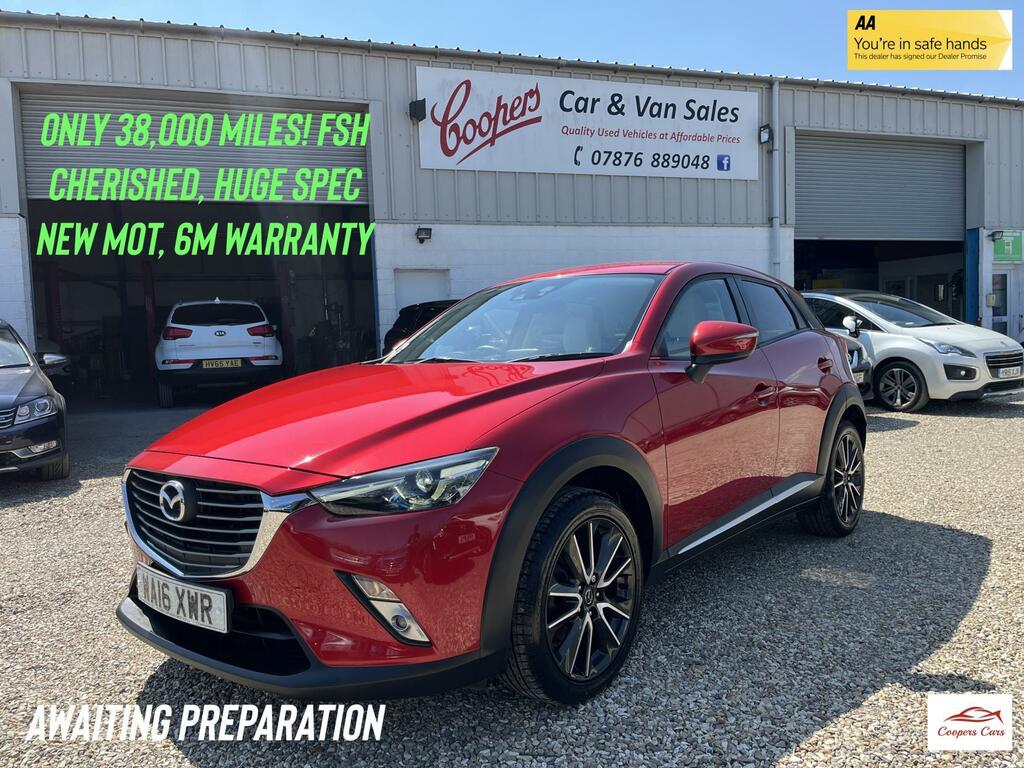 Mazda CX-3 2.0 Skyactiv-g Sport Nav Suv Eur Red