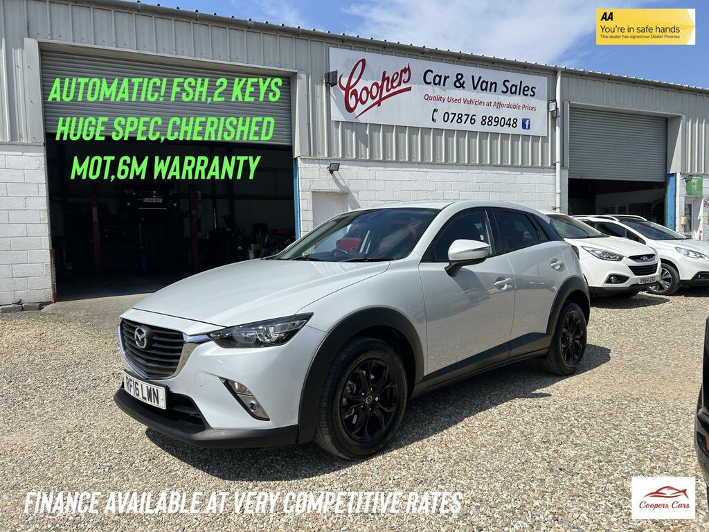 Mazda CX-3 2.0 Skyactiv-g Se-l Nav Suv Euro 6 Silver