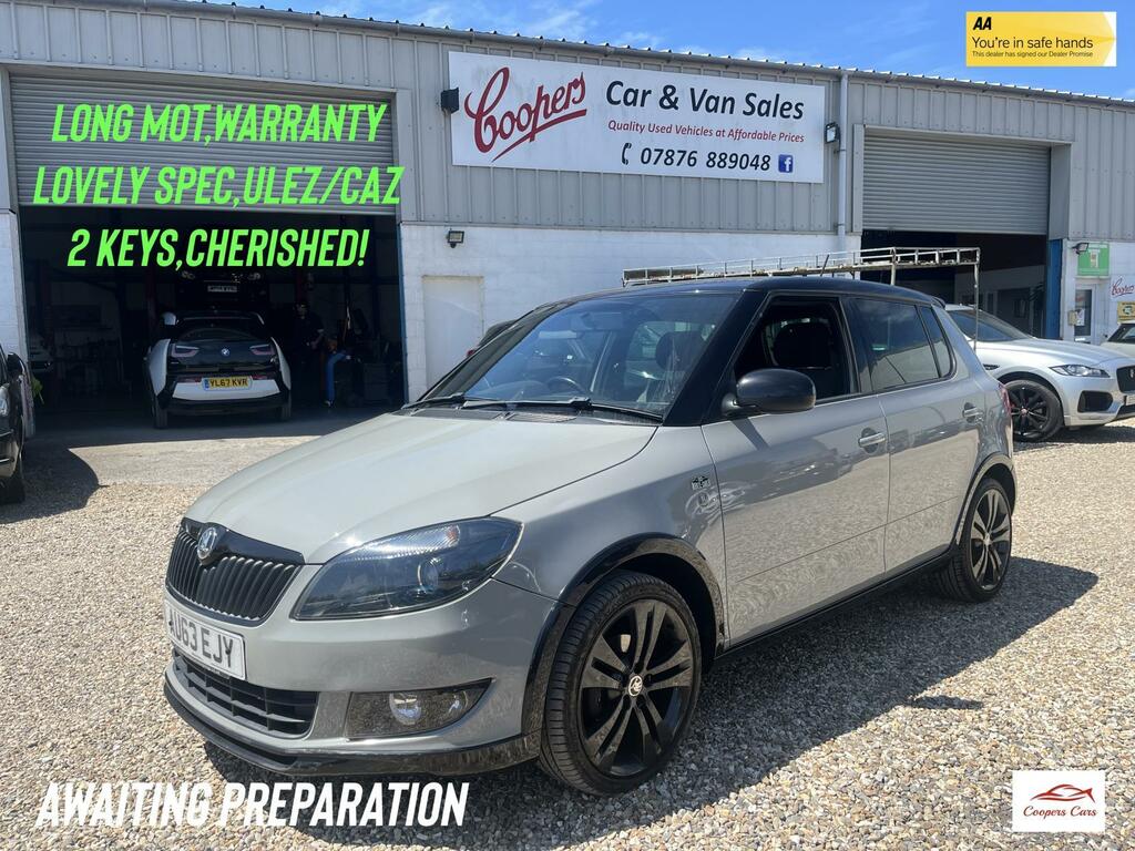 Skoda Fabia Monte Carlo Grey