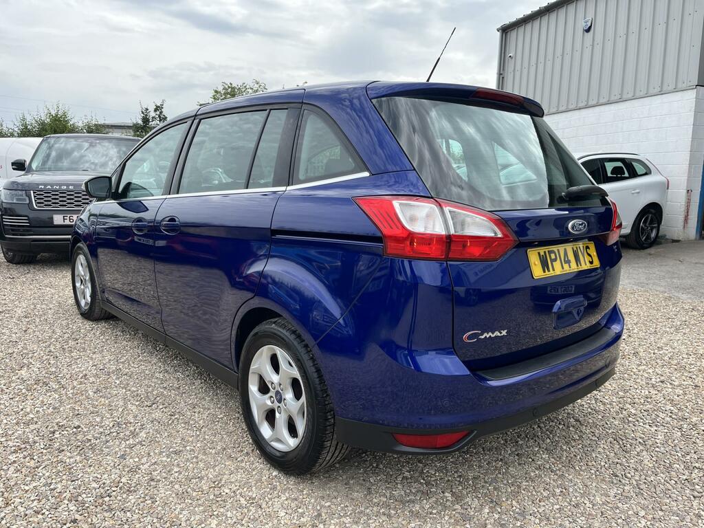 Ford Grand C-Max Grand Tdci Titanium X - Panoramic Glass Roof, Heat White #8